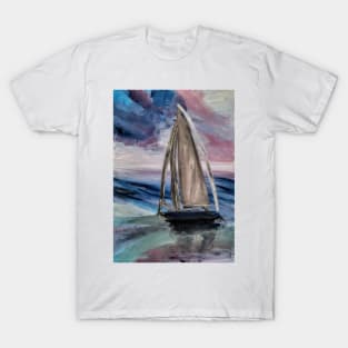 sailing in the ocean T-Shirt